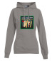 Preview: LevelUp Damen Hoodie CARBSTREET BOYS grau