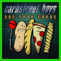 Preview: LevelUp Damen T-Shirt CARBSTREET BOYS hellgrau