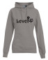 Preview: LevelUp Damen TEAM Hoodie grau