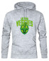 Preview: LevelUp Hoodie EAT YOUR VEGGIES grau
