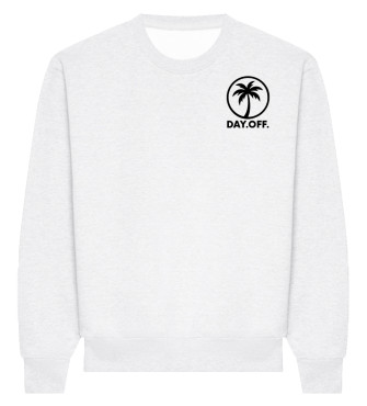 White Sweatshirt DAY.OFF. Basic