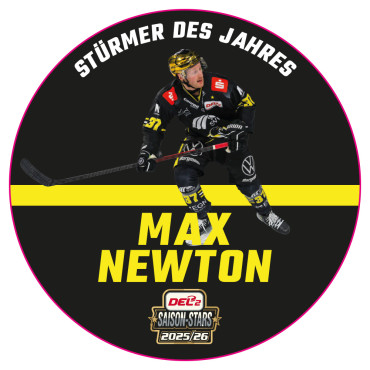 DEL2 Puck Stürmer des Jahres Max Newton