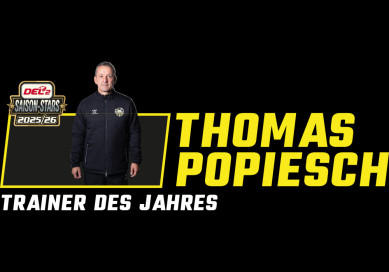 DEL2 T-Shirt Trainer des Jahres Thomas Popiesch