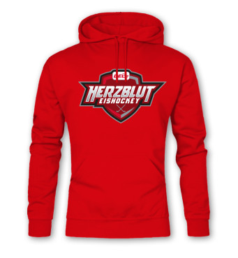 Hoodie HERZBLUT EISHOCKEY DEL2 Red