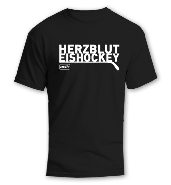 DEL2 T-Shirt HERZBLUT EISHOCKEY Black