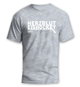 DEL2 T-Shirt HERZBLUT EISHOCKEY Grey