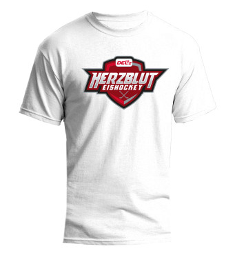 DEL2 T-Shirt HERZBLUT EISHOCKEY White