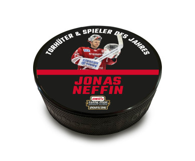 DEL2 Puck Torhüter & Spieler des Jahres Jonas Neffin