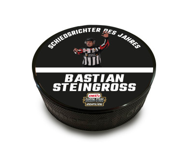 DEL2 Puck Schiedsrichter des Jahres Bastian Steingross