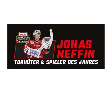 DEL2 Kaffeebecher Torhüter & Spieler des Jahres Jonas Neffin