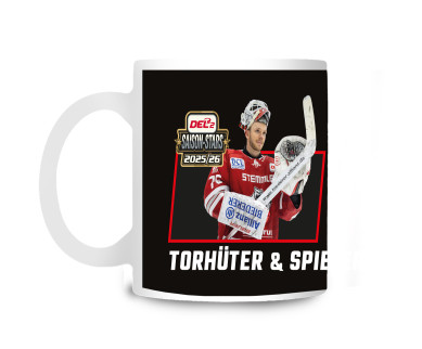 DEL2 Kaffeebecher Torhüter & Spieler des Jahres Jonas Neffin