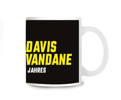 DEL2 Kaffeebecher Verteidiger des Jahres Davis Vandane