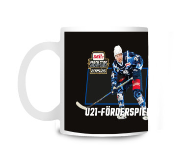 DEL2 Kaffeebecher U21 Förderspieler des Jahres Paul Vinzens