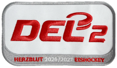 Original DEL2 Logo Patch Saison 25/26 Fanartikel