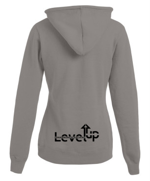 LevelUp Damen Hoodie CARBSTREET BOYS grau
