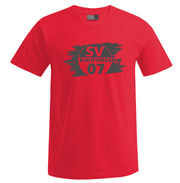 T-Shirt SV Kaufungen 07 Rot