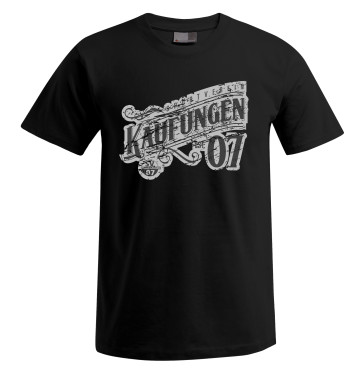 T-Shirt SV Kaufungen 07 Est. Black