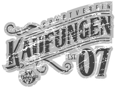 T-Shirt SV Kaufungen 07 Est. Black