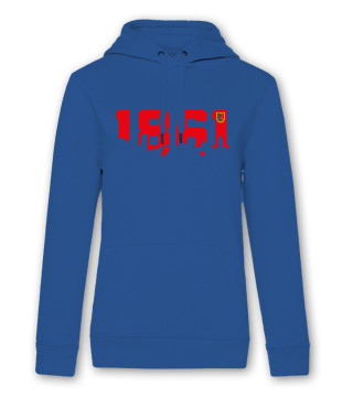 Damen Hoodie 1861 Blue