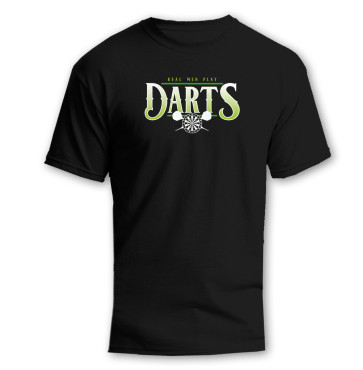 T-Shirt REAL MEN PLAY DARTS