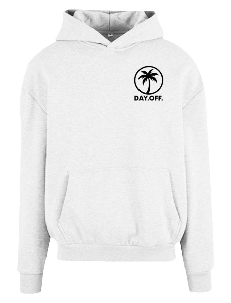 White Hoodie DAY.OFF. Basic