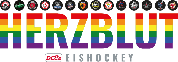 DEL2 T-Shirt HERZBLUT EISHOCKEY Blau