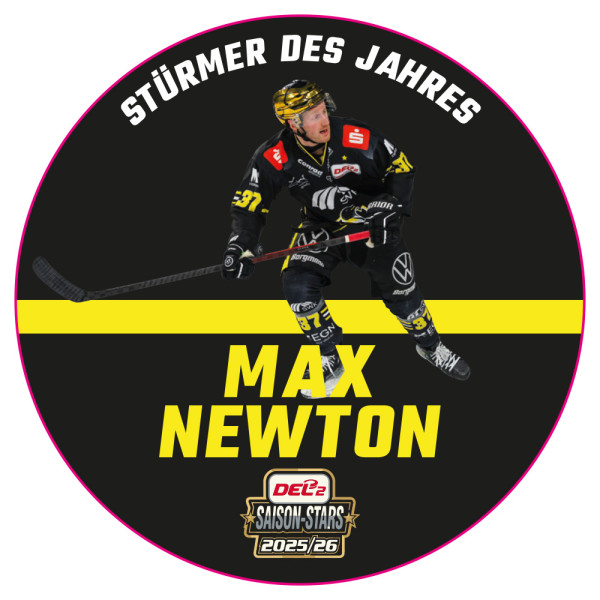 DEL2 Puck Stürmer des Jahres Max Newton