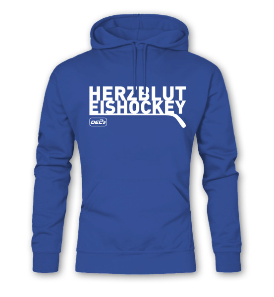 Hoodie HERZBLUT EISHOCKEY DEL2 Blue