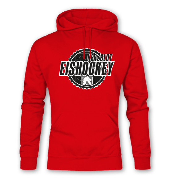 Hoodie HERZBLUT EISHOCKEY DEL2 Red