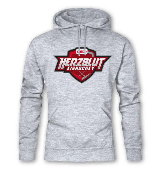 Hoodie HERZBLUT EISHOCKEY DEL2 Grey