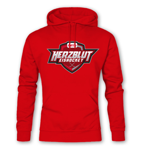 Hoodie HERZBLUT EISHOCKEY DEL2 Red
