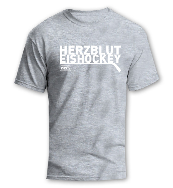 DEL2 T-Shirt HERZBLUT EISHOCKEY Grey