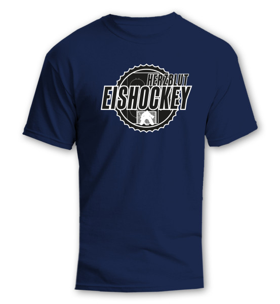 DEL2 T-Shirt HERZBLUT EISHOCKEY Navy