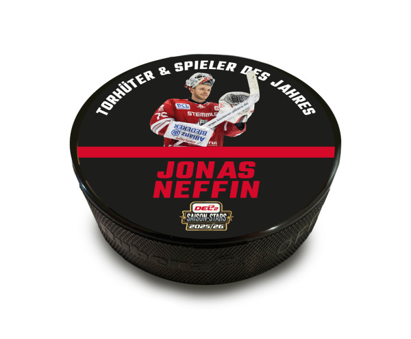 DEL2 Puck Torhüter & Spieler des Jahres Jonas Neffin
