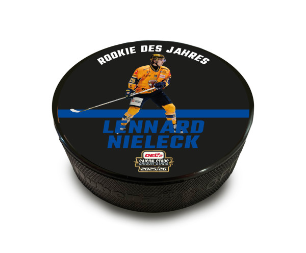 DEL2 Puck Rookie des Jahres Lennard Nieleck