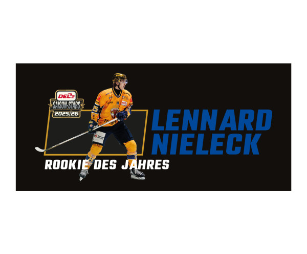 DEL2 Kaffeebecher Rookie des Jahres Lennard Nieleck