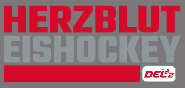 T-Shirt Herzblut Eishockey DEL2 Grau