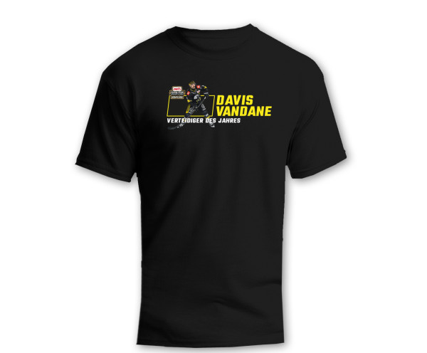 DEL2 T-Shirt Verteidiger des Jahres Davis Vandane