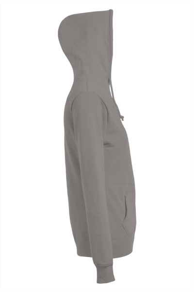 LevelUp Damen Hoodie EAT YOUR VEGGIES grau