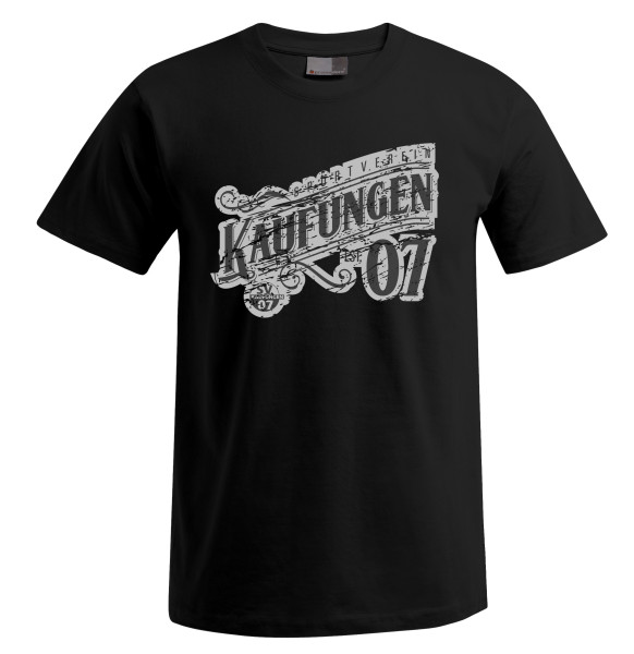 T-Shirt SV Kaufungen 07 Est. Black