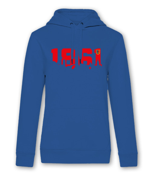 Damen Hoodie 1861 Blue