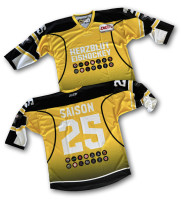 DEL2 Saison Trikot 2025/26 Edition Yellow