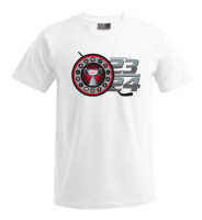 T-Shirt DEL2 Teams Herzblut Eishockey White